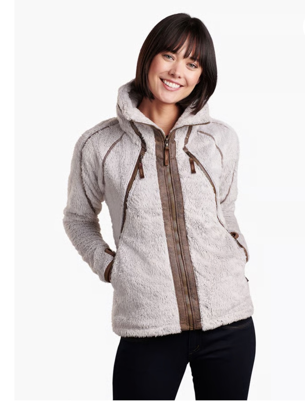 Kuhl Women’s Flight Jacket in Stone size XS